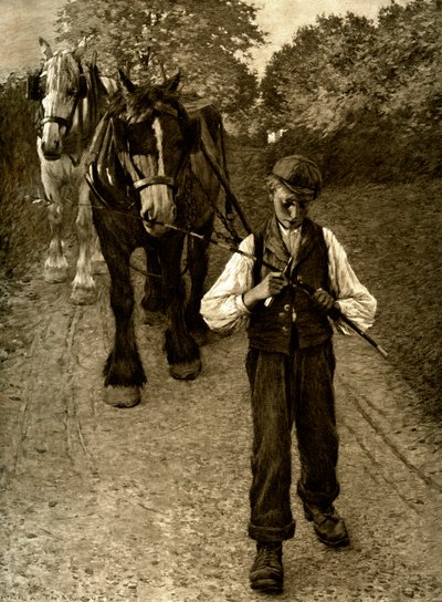 Le garçon de charrue, 1900 - Unbekannt