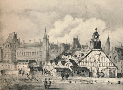 La Pompe de la Samaritaine en 1635 - Unbekannt