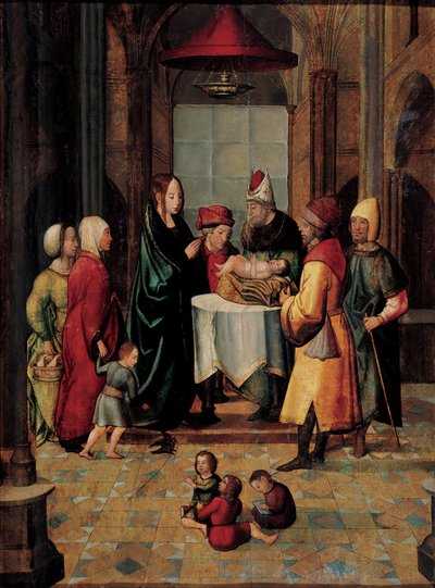 La Présentation du Christ et la Purification de la Vierge Marie au temple - Unbekannt