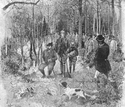 Le Prince de Galles chassant le faisan à Sandringham, 1893, 1901 - Unbekannt