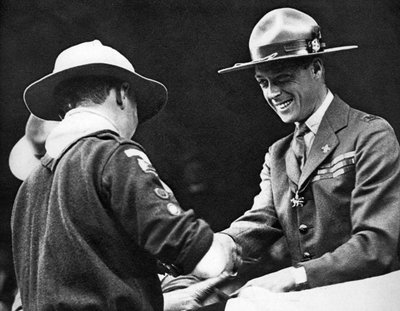 Le prince de Galles en tant que chef scout du pays de Galles, 1926 - Unbekannt