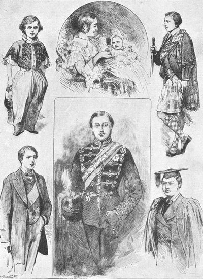 Le prince de Galles dans sa jeunesse, 1901 - Unbekannt