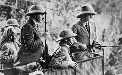 Le prince de Galles chassant le tigre au Népal, la tournée indienne, 1921 - Unbekannt