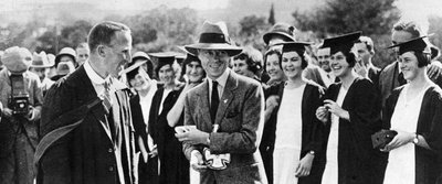 Le prince de Galles avec des étudiants à Grahamstown, Afrique du Sud, 1925 - Unbekannt