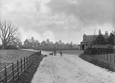 Le village modèle du prince de Galles à Sandringham, vers 1896 - Unbekannt
