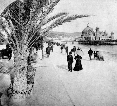 La Promenade des Anglais, Nice, France, fin XIXe siècle - Unbekannt