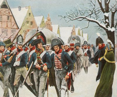 Le roi et la reine de Prusse à Memel, 14 janvier 1807 - Unbekannt