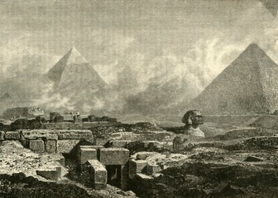 Les Pyramides et le Sphinx, 1890 - Unbekannt