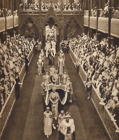 La procession de la reine mère, 12 mai 1937 - Unbekannt