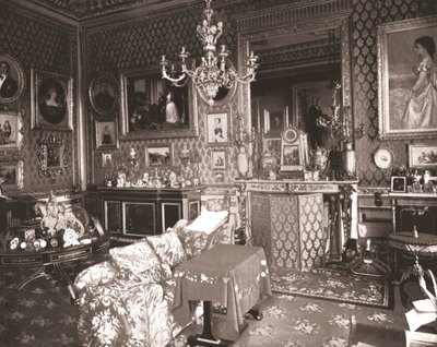 Le salon de la reine, château de Windsor, Berkshire, 1894 - Unbekannt