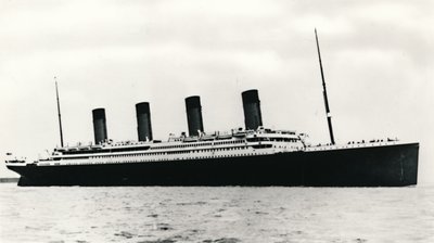 Le RMS Titanic quittant Southampton, 10 avril 1912 - Unbekannt