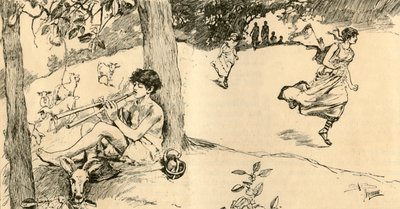La course des filles spartiates, 1881 - Unbekannt