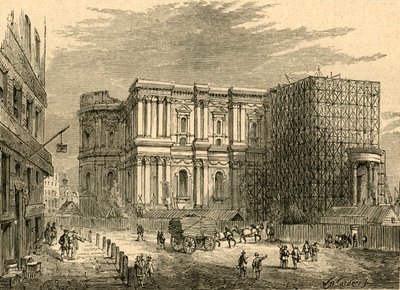 La reconstruction de Saint-Paul, 1897 - Unbekannt