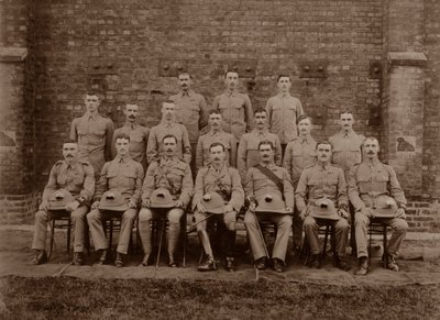 La police régimentaire du 1er Royal Munster Fusiliers, Rangoon, Birmanie, 1913 - Unbekannt