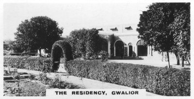 La Résidence, Gwalior, Madhya Pradesh, Inde, vers 1925 - Unbekannt