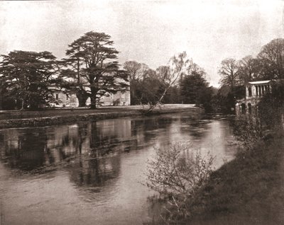 La rivière Nadder, Wilton House, Wiltshire (1894) - Unbekannt