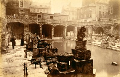 Les thermes romains, Bath, 19ème siècle - Unbekannt