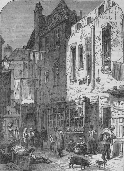 Le Rookery de St Giles, Londres, 1850 - Unbekannt