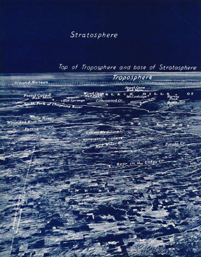 La rotondité de la Terre depuis la stratosphère, 1935 - Unbekannt