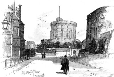 La Tour Ronde, Château de Windsor, Berkshire, 1900 - Unbekannt