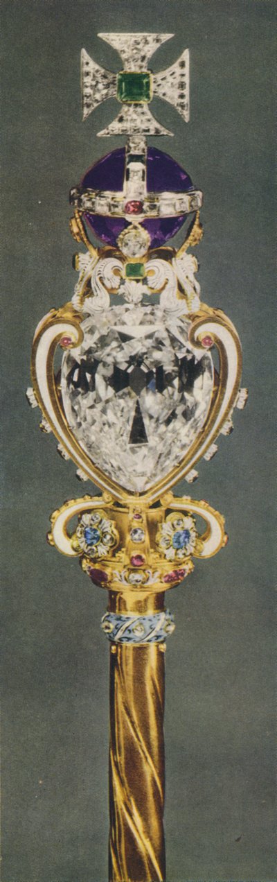 Le sceptre royal avec la croix, 1937 - Unbekannt