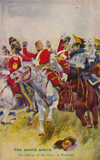 Les Royal Scots Greys. La charge des Greys à Waterloo - Unbekannt
