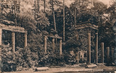Les Ruines, Virginia Water, Windsor, vers 1917 - Unbekannt