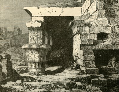 Les ruines de Denderah, 1890 - Unbekannt