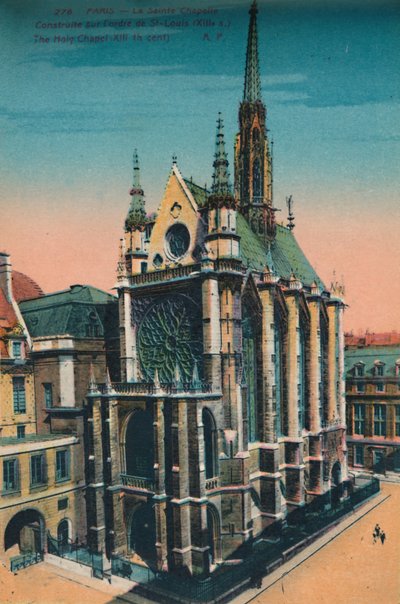 La Sainte-Chapelle, Paris, c1920 - Unbekannt