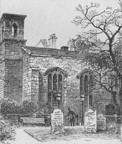 La chapelle de Savoy, 1890 - Unbekannt