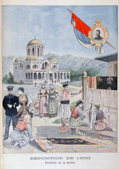 Le pavillon serbe à l