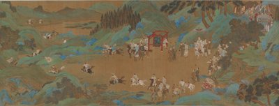 Le parc Shanglin : Chasse impériale, dynastie Ming ou Qing, XVIIe siècle - Unbekannt