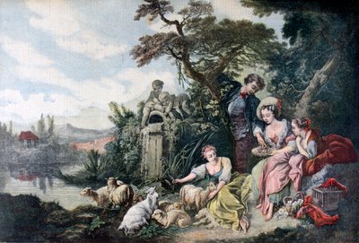 Le Cadeau des bergers, ou Le Nid, 1892 - Unbekannt