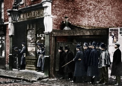 Le siège de Sidney Street, Whitechapel, Londres, 1911, 1935 - Unbekannt