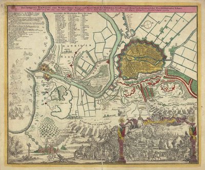 Le siège de Dantzig, 1734 - Unbekannt