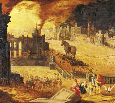 Le Siège de Troie, 17e siècle - Unbekannt
