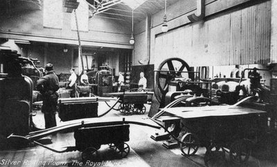 La salle de laminage de l