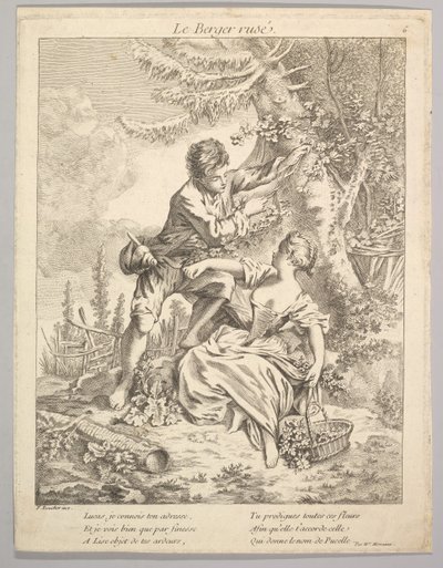 Le berger rusé, 18ème siècle - Unbekannt