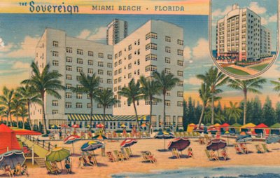 Le Souverain. Miami Beach, Floride, vers 1940 - Unbekannt