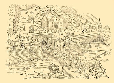 Les Espagnols capturent Anvers dans leur longue lutte avec les Hollandais, 1576, vers 1930 - Unbekannt