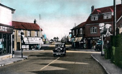 La place, Braunton, Devon, début du 20ème siècle - Unbekannt