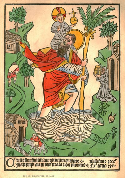 Le Saint-Christophe de 1423 - Unbekannt