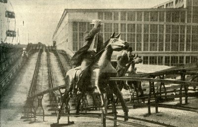 La course de steeple, 1910 - Unbekannt