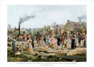 Le chemin de fer Stockton & Darlington, 1825, 1900 - Unbekannt