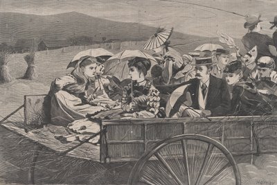 La promenade en charrette, Harper
