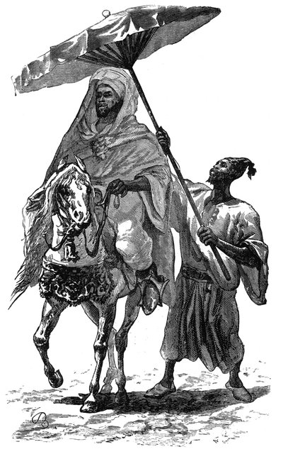 Le sultan du Maroc, vers 1890 - Unbekannt