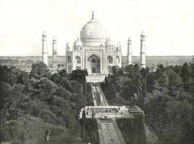 Le Taj Mahal, Agra, Inde, 1895 - Unbekannt