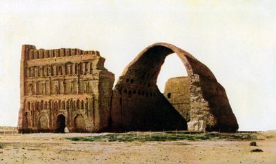 Le Taq-i Kisra, Ctésiphon, Irak, vers 1930 - Unbekannt