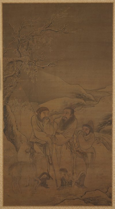 La séparation en larmes de Su Wu et Li Ling, dynastie Ming, 16ème siècle - Unbekannt