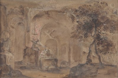 La Tentation de Saint Antoine, XVIIe siècle - Unbekannt